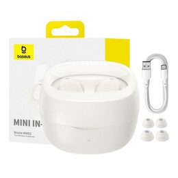 Bluetooth sluchátka Baseus Bowie WM02 bílá