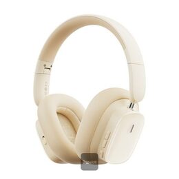 Bluetooth sluchátka Baseus Bowie H1i s ANC bílá