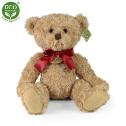 Rappa Plyšový medvěd retro sedící 28 cm ECO-FRIENDLY