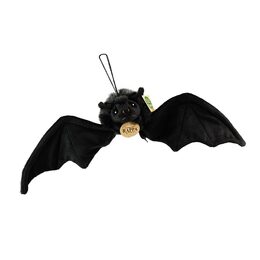 Rappa Plyšový netopýr černý 16 cm ECO-FRIENDLY
