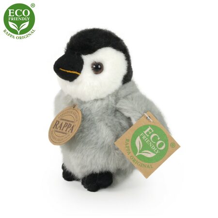 Rappa Plyšový tučňák 12 cm ECO-FRIENDLY