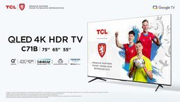 TCL 65C71B SMART TV 65" QLED/4K UHD/Direct LED/144Hz/4xHDMI/USB/LAN/GoogleTV