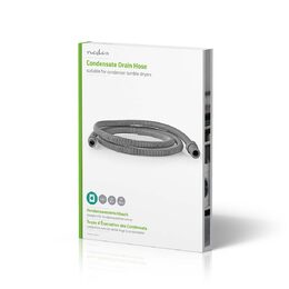 Nedis vypouštěcí hadice k sušičce, 8 mm přímá - 10 mm přímá, 1.5 m (DROH0810SSP1