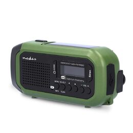 Nouzové Radio | Přenosné Provedení | DAB+ / FM | Napájení z baterie / Napájení z