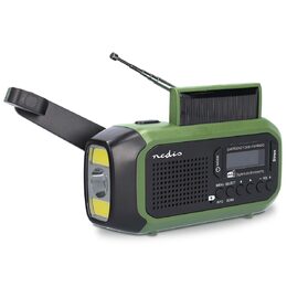 Nouzové Radio | Přenosné Provedení | DAB+ / FM | Napájení z baterie / Napájení z
