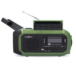 Nouzové Radio | Přenosné Provedení | DAB+ / FM | Napájení z baterie / Napájení z