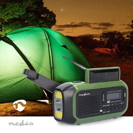 Nouzové Radio | Přenosné Provedení | DAB+ / FM | Napájení z baterie / Napájení z