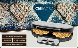 Clatronic WA 3745 vaflovač dvojitý