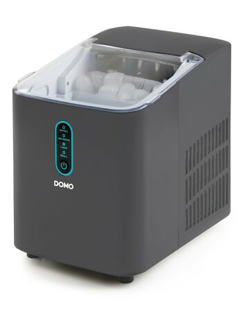 Výrobník ledu - šedý, kompresorový - DOMO DO1132IB, 1 litr, 12kg/24 hod
