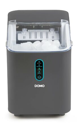 Výrobník ledu - šedý, kompresorový - DOMO DO1132IB, 1 litr, 12kg/24 hod