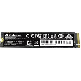 31827 SSD 2TB Vi5000 NVMe M.2 VERBATIM