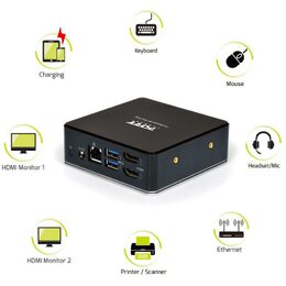 Docking station 8v1 USB-C/A USB 3.0 PORT