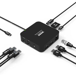 Docking station 10v1 2x4K USB-C/A PORT