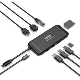 Docking station 8v1 Dual screen PORT