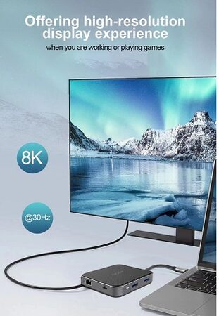 USB4 7in1 HDMI/DP/USB/RJ ACER