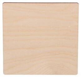 Deska Sixtol dřevěná  CREATIVE WOOD SET 5, 10 x 10 x 0,4cm