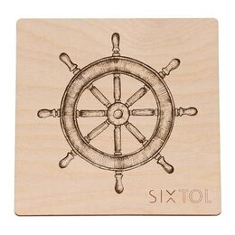 Deska Sixtol dřevěná  CREATIVE WOOD SET 5, 10 x 10 x 0,4cm