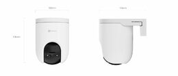 Kamera Ezviz H8c Pro 3K Venkovní otočná IP s WiFi, 5MP, 4mm