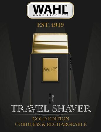 Wahl 7057-016 cestovní holicí strojek Travel Shaver (speciální edice Gold)