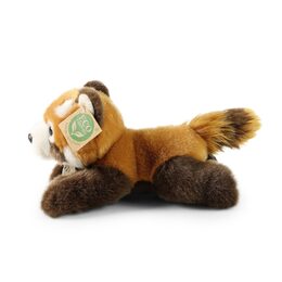 Rappa Plyšová panda červená ležící 20 cm ECO-FRIENDLY