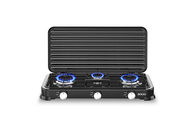Plynový vařič s 3 hořáky SOGO SS-10237