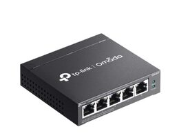 Switch TP-Link ES205GP 1x GLan, 5x GLan, 4x PoE+, 65W, Omáda SDN