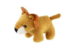 Zvířátko safari/ZOO plyš 10-15cm 4 druhy 12ks v boxu 3m+