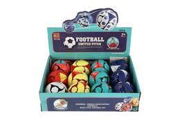 Míček měnící barvu po vyhození vzhůru plast 8cm 3 barvy 12ks v boxu