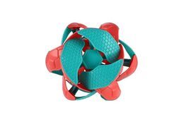 Míček měnící barvu po vyhození vzhůru plast 8cm 3 barvy 12ks v boxu