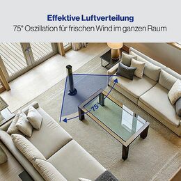 Clatronic TVL 3770 sloupový ventilátor černý