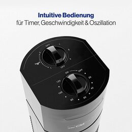 Clatronic TVL 3770 sloupový ventilátor černý
