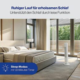 Clatronic TVL 3770 sloupový ventilátor bílý