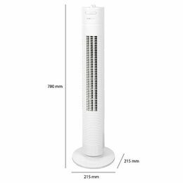 Clatronic TVL 3770 sloupový ventilátor bílý