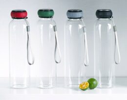 BERGNER Lahev skleněná přenosná s poutkem 550 ml BG-20120-BK