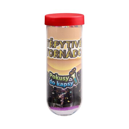 Pokusy do kapsy - Třpytivé tornádo