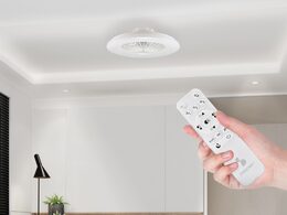 Beper P206VEN640 stropní ventilátor 50cm s LED světlem 3200lm