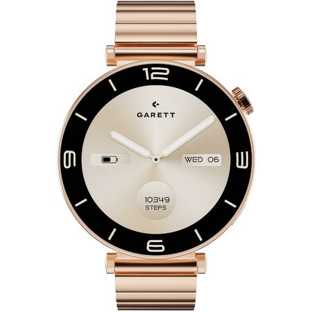 Smartwatch Rose Gold Solid Steel GARETT