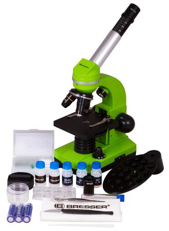 Bresser Junior Student Biolux SEL Microscope,green