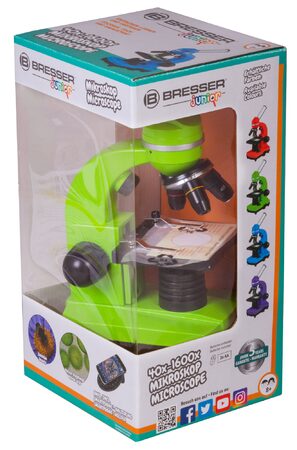 Bresser Junior Student Biolux SEL Microscope,green