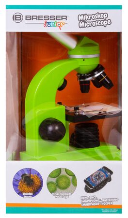 Bresser Junior Student Biolux SEL Microscope,green
