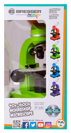 Bresser Junior Student Biolux SEL Microscope,green