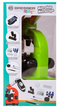 Bresser Junior Student Biolux SEL Microscope,green