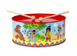 Bubínek indiáni kov průměr 20cm výška 9cm