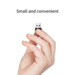 Mini OTG adaptér Baseus Ingenuity USB-A 3.1 na USB-C (M/F) černý