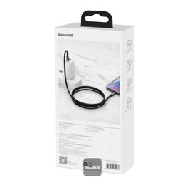 Rychlonabíjecí datový kabel Baseus Tungsten Gold 100W 1m USB-C na USB-C černý
