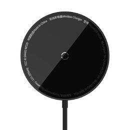 Bezdrátová nabíječka do sítě Baseus Simple Mini3 15W USB-C černá