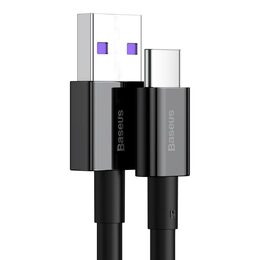 Datový kabel Baseus Superior Series USB/USB-C 66W 2m (11V 6A) černý