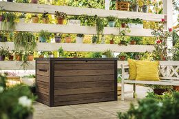 Zahradní box Keter Deco 870 l walnut