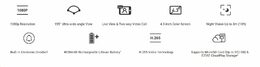 Chytré dveřní kukátko Ezviz HP4 s kamerou,  WiFi, 2K, 4,3" monitor, napájení ze sítě a baterie, černé