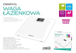 PLATINET OMEGA osobní váha černá